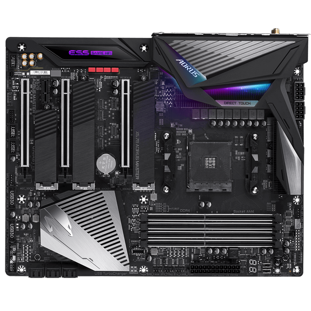 Gigabyte x570 aorus master обзор